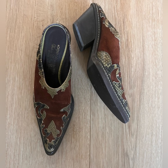 Donald Pliner Womens Size 6 Western Mule Couture Clogs - Picture 14 of 16